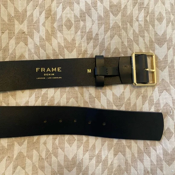 Frame Denim Rectangle Belt, NWOT, medium Frame Denim | Accessories | Frame Denim Rectangle Belt Nwot  main image 2